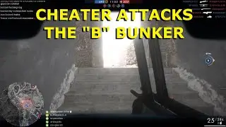 BF1 - Villar perosa | Cheater attacks the bunker