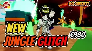 Jungle Rock's Latest Glitch Is Here! 😎🌿 | Muscle Legends Roblox 💪💥
