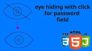 [CSS and JS] toggle able eye icon for password field in form || great official