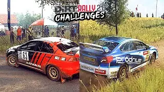 DiRT Rally 2.0 Challenge Subaru WRX STI vs Mitsubishi Lancer Evo X