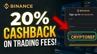 Binance Referral Code 2026 — 20% Spot + 10% Futures Cashback (CRYPTOREF)