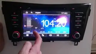 Штатное головное устройство Far-car Winca s90 для Nissan part 1
