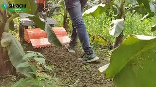 Shrachi 8D6 Weeder with Back Rotary Attachment   YouTube 360p
