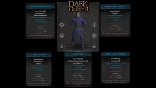 КОБАЛЬТОВЫЙ СЕТ / COBALT SET В DARK AND DARKER