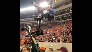 Notre Dame vs. VT - Sideline and tunnel walk