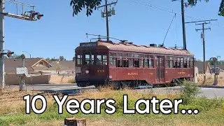 Pacific Electric at Train Crossing | 10 Year Anniversary Edition!