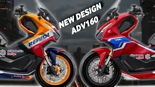 Honda ADV 160 New Variants of 2022 – New Repsol and HRC Edition