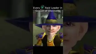 Every Raid leader in Season of Discovery #worldofwarcraft #wowpvp #gaming
