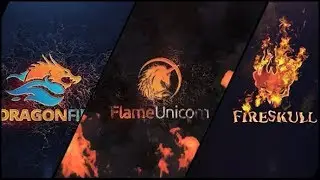 FIRE LOGO REVEALS AFTER EFFECTS TEMPLATES