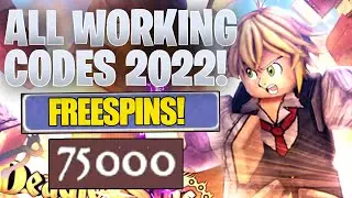 *NEW CODES* ALL WORKING CODES FOR DEADLY SINS RETRIBUTION IN 2022!