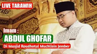 Sholat Tarawih Berjamaah Malam Ke 20 - Di Masjid Roudhotul Muchlisin Jember