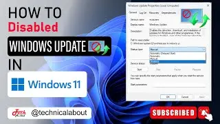 How to Disabled [ Stop ] Update in Windows 11 23h2