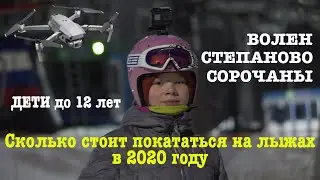 Сколько стоит покататься на лыжах в Подмосковье в будний день 2020 года.