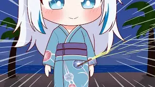 OH GODDD!!!! [Hololive animation][Gura/Ame]
