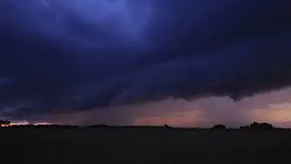 Arcus au soleil couchant - 24 septembre 2019 - Tronchy