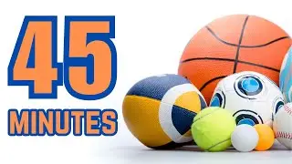 Sports Ball Names For All in 45 Minutes | Easy English Sports Balls