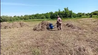 Ни дня без приключений/Испытание волокуши для мотоблока