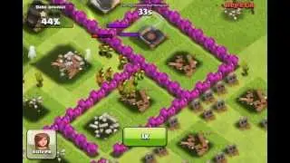 clash of clans bug