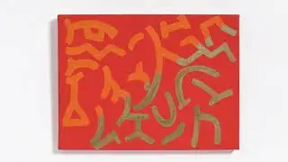 Carla Accardi I Rosso arancio oro, 2002