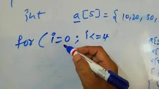 Integer array in C Language