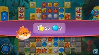 Fishdom. Hard Level 1800