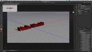 Create 3D Text in Photoshop CS6 - HD