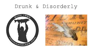 Fly Tying - Drunk & Disorderly 20 Degree AHREX