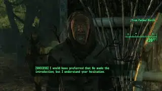 Fallout 3 - Tree Father Birch Speech Check
