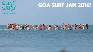 Surfing in Goa | Annual SURF JAM 2016