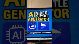 Free AI Subtitle Generator– Add Subtitles to Any Video in Seconds! 