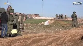 Состоялось очередное совместное патрулирование российской военной полиции и турецких военнослужащих