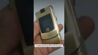 Motorola V3 e a versão Dolce & Gabbana
