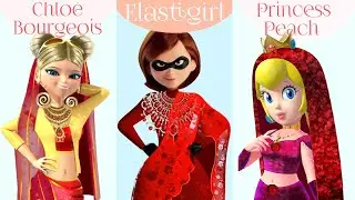 how I Transformed elastigirl to an indian bride & others