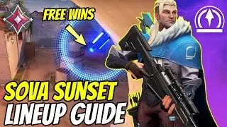 Top 20 Sova Sunset Lineups - Valorant Guide