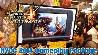 Monster Hunter 4 Ultimate NYCC 2014 Footage