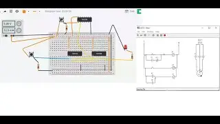 Laboratory 3: Start, Stop, Jog using AND, NOT, and OR Gate [TINKERCAD]