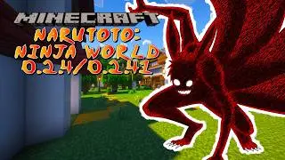 *NEW* Narutoto Ninja World: Kakashi Update - Minecraft 1.20.1 (Mod Showcase) Versions 0.2.4/0.2.41