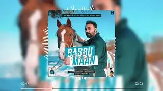 Babbu Maan   II  The Legend  II By Madd E  II Visualizer II 2024