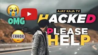 Ajay kaja TV hacked | Lets Help Him | Retweet Link is Given in description.