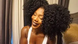 Fast summer twist out/Hair care Regimen/weight loss