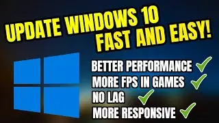 How To Update Windows 10 - Fast and Easy! 2021