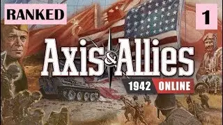 Axis & Allies 1942 Online: (Ranked) vs Andrew Trapp #1