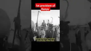 Jomo Kenyatta, the first president of Kenya. #kenyahistory