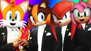 Knuckles the Echidna & Miles Tails Prower & Amy Rose & Sticks the Badger - Coffin Dance Song Cover