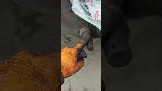 Замена передних тормозных накладок Howo