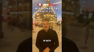 Mi show de hipnosis en Ecuador!! Os espero (Jorge Astyaro)