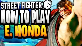 Street Fighter 6 - How To Play E. HONDA (Guide, Combos, & Tips)