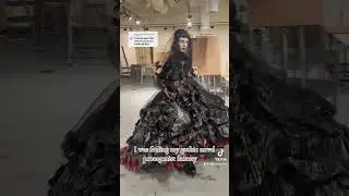 Trash Bag Couture  #fashion #dragqueen #rupaulsdragraceallstars #shorts