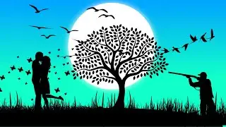 Vector Illustration || Landscape Vector Art in Smartphone || Pixellab Editing || Pixel Drop