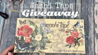 Washi Tape Giveaway Winner Announced : Laura Bohall